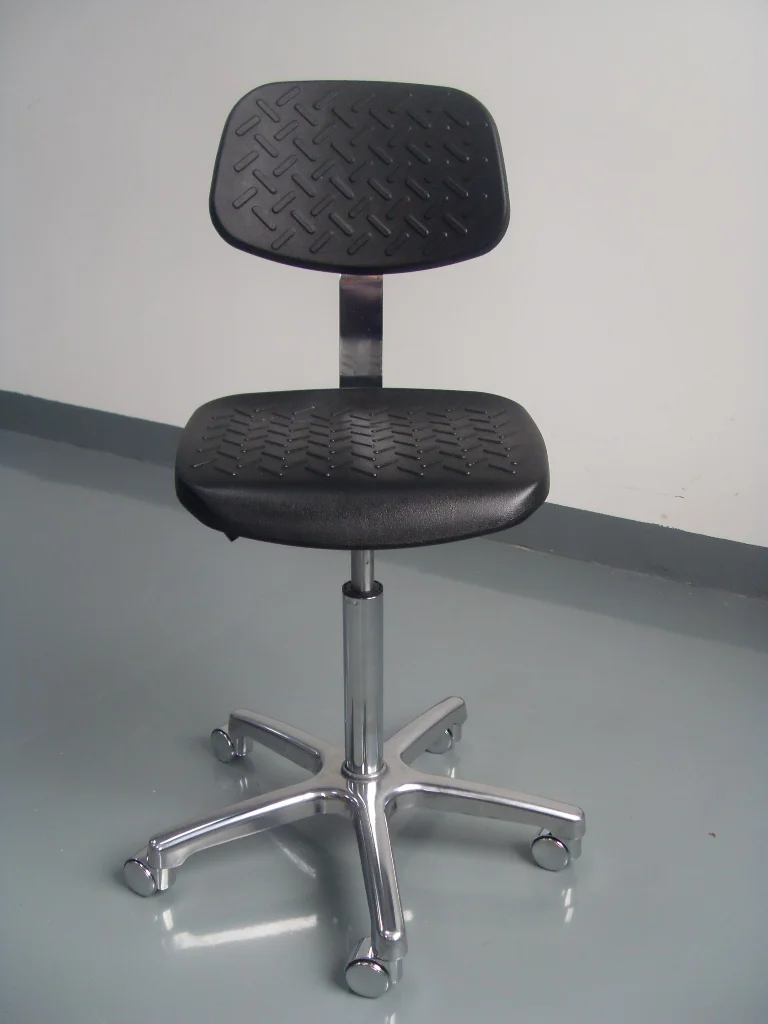 CONCO Antistatic workstation  ESD PU Foam Black Office Lab Chair