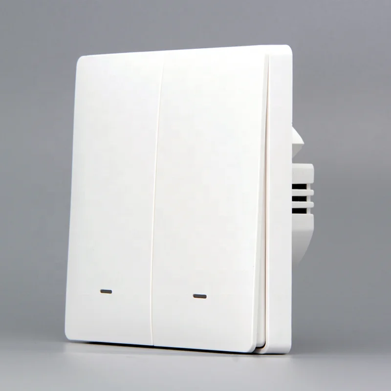 X712A 2gang Button EU Standard Tuya Zigbee Light Switch
