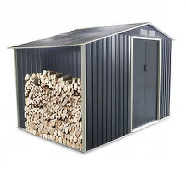 
Metal Shed with extra storage space 