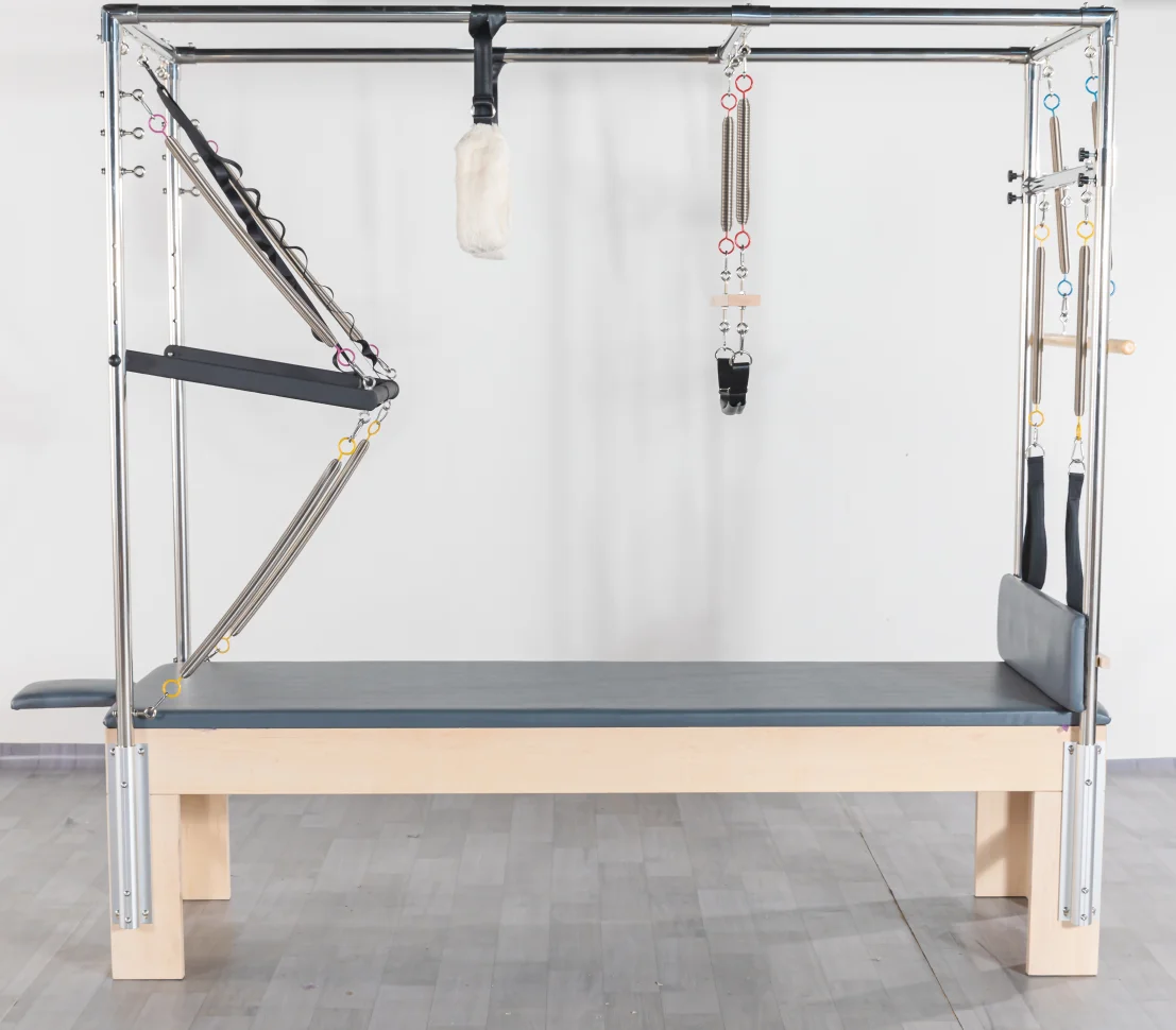 Oem Full Maple Commercial Classical Cadillac Reformer Machine Camas Para De Pilates Reformer