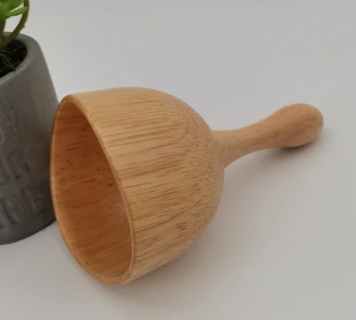 body Wooden Massage Cup  Swedish cup   Handheld Lymphatic Drainage Massager Wooden Therapy Anti Cellulite Massage