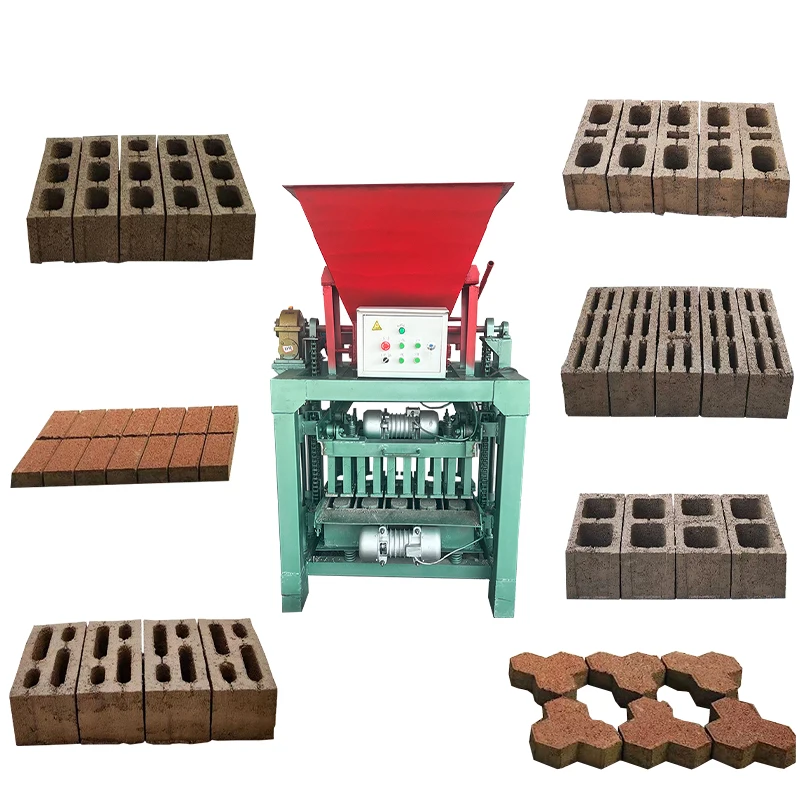 Cement Hollow Block Making Machine Recycled Brick Making Machinery Clay Automatic Brick And Block Making Machine