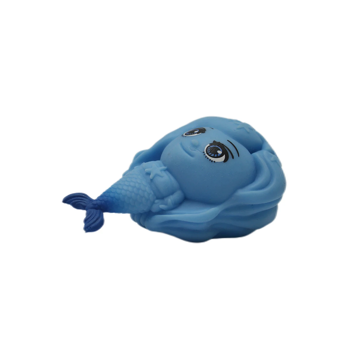 Amazon hot sale Soft TPR kids squeeze toys Mermaid Squishy puffer ball for Kids stress Relief vent ball fidget toy