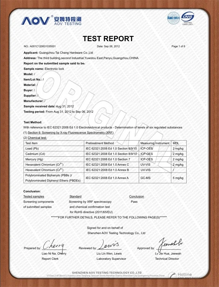 Security euro cylinder cabinet electronic key code door lock cylinder