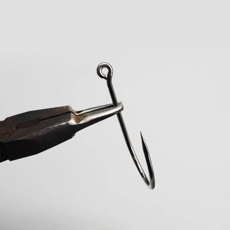 High Quality High Carbon Steel Fishing Worm Hooks