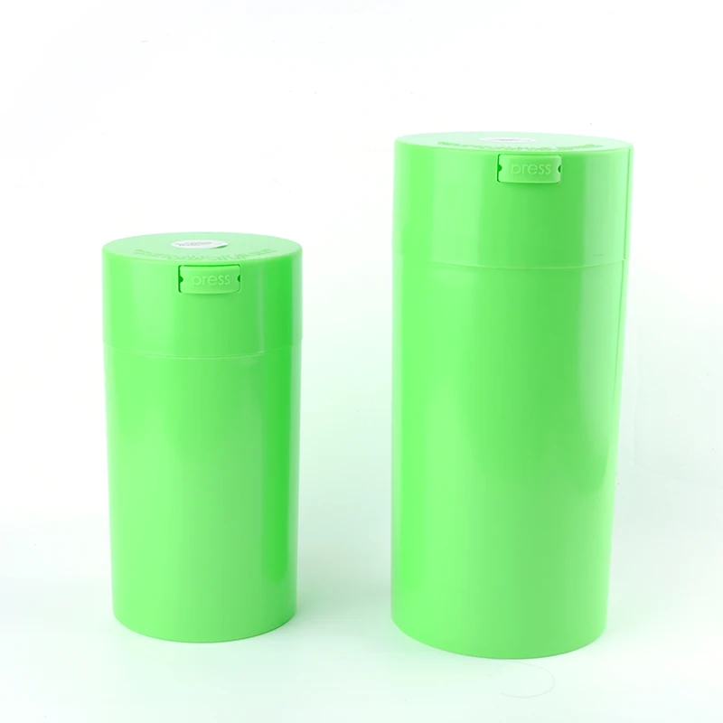 Custom Smell Proof Airtight ABS Plastic Herb Tobacco Storage Container Moisture Jar