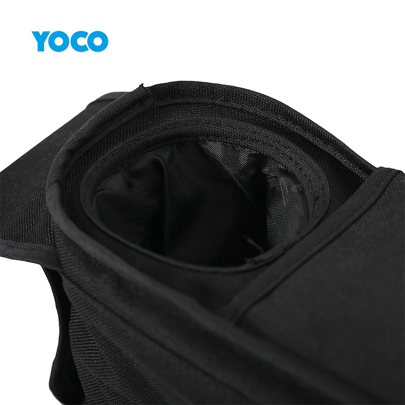 Factory Design Wholesale diaper storage pouch universal stroller organizer with insulated cup holders