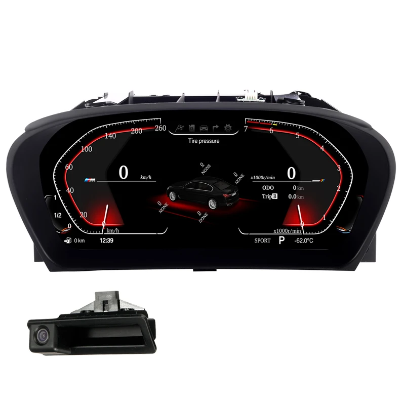2022 Latest Original car digital speedometer instrument cluster for BMW X6 E71 E72 LCD Dashboard Instrument