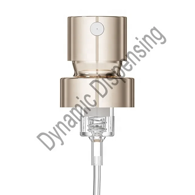 0.09ML Dosage Aluminum Pump Spray Head And Perfume Cap Crimp Spray Perfume Sprayer Pump