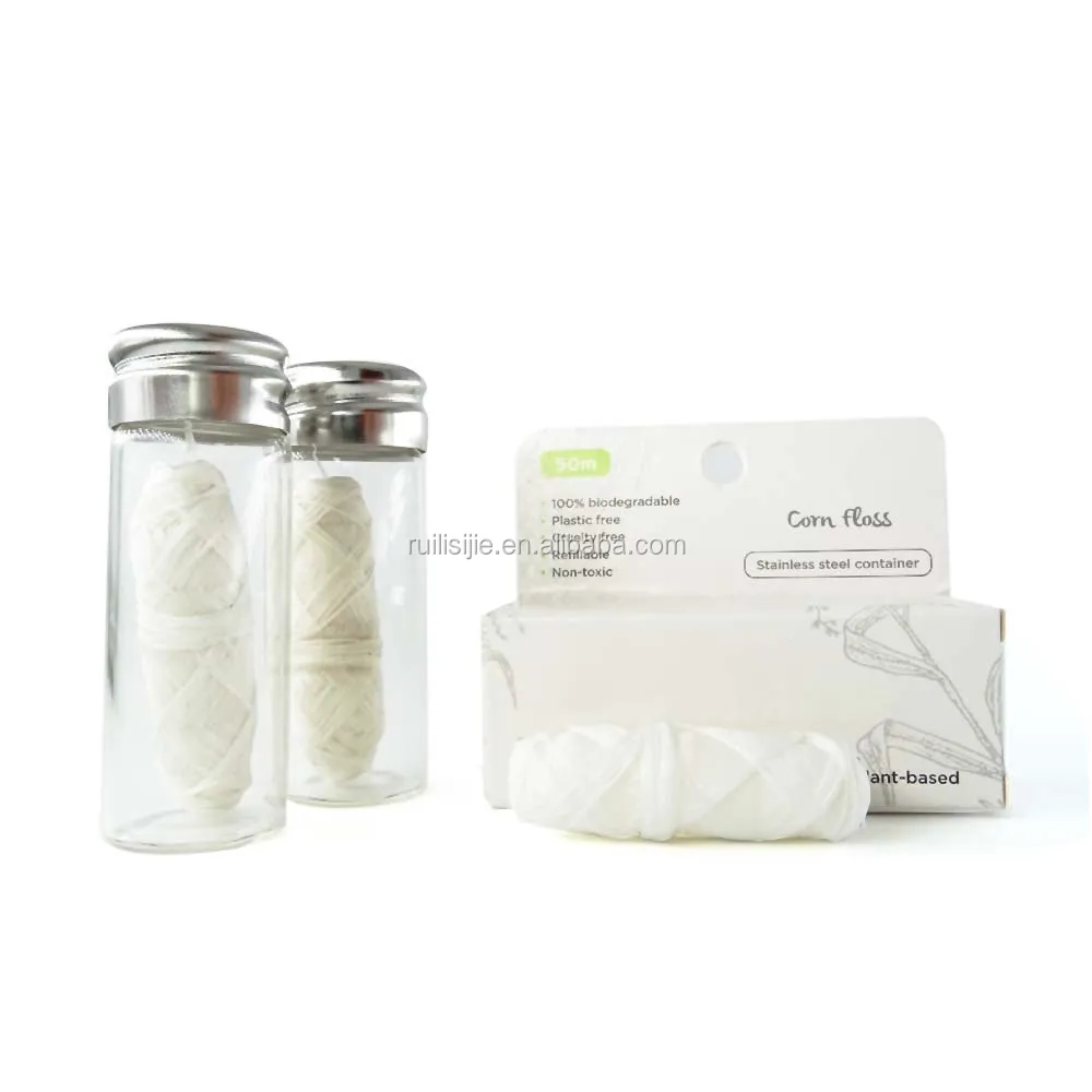 Wholesale mint waxed 30m 50m dental floss manufacturer