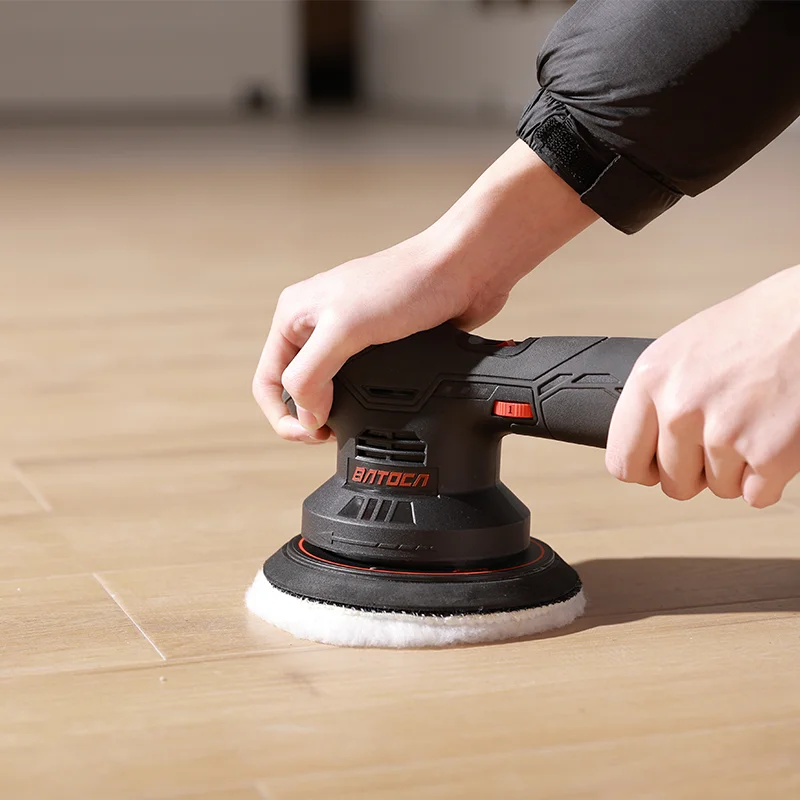 BATOCA  12v Portable Cordless Electric Battery Waxing Tool Multi-function Home Car Wheel Wood Floor Mini Grinding And Polishing