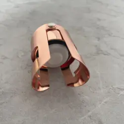 Factory Sales Rose Gold Color Wine Accessories Tools Stainless Steel Sparkling Wine Champagne Bottle Stopper