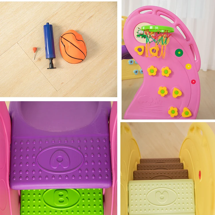 Wholesale Multi-Function Children Slides Playground Plastic Indoor Playground Set Toddler Slide