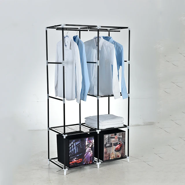 Non-Woven Wardrobe Cabinet,Foldable Portable Cloth Wardrobes