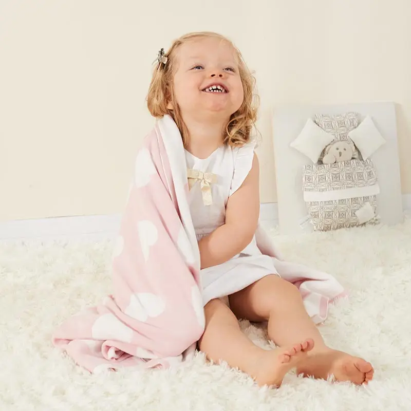 OEM  bear shaped plush toy and soft baby blanket for soft cute newborn baby gift set