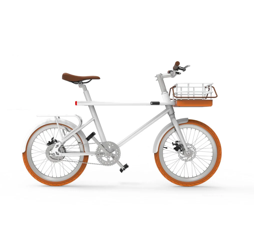 Factory price 20' electrically bike suitable for EU market with 250w geared hub motor and 8.7ah hidden battery ebike