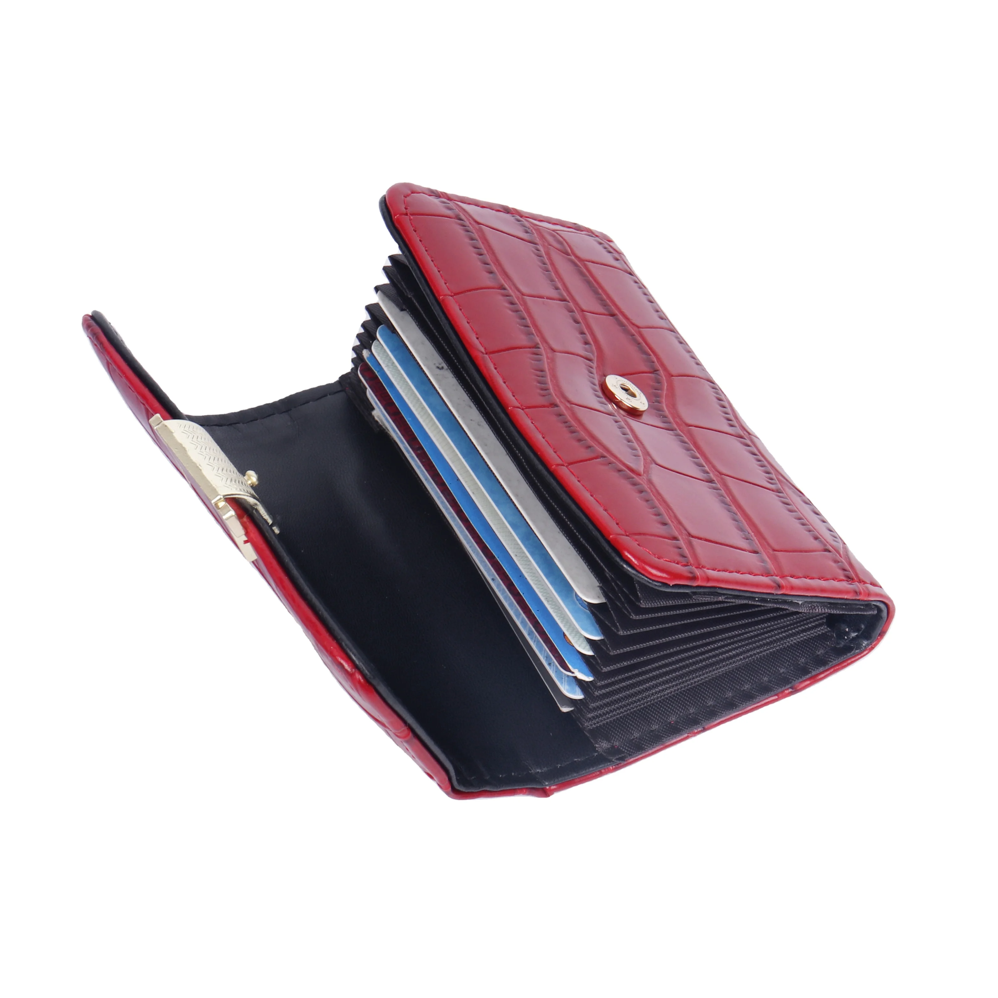 Vintage Luxury Purses Female Men Unisex Women Small Wallets Short Child Buckle Credit Card Holder Pu Leather Coin