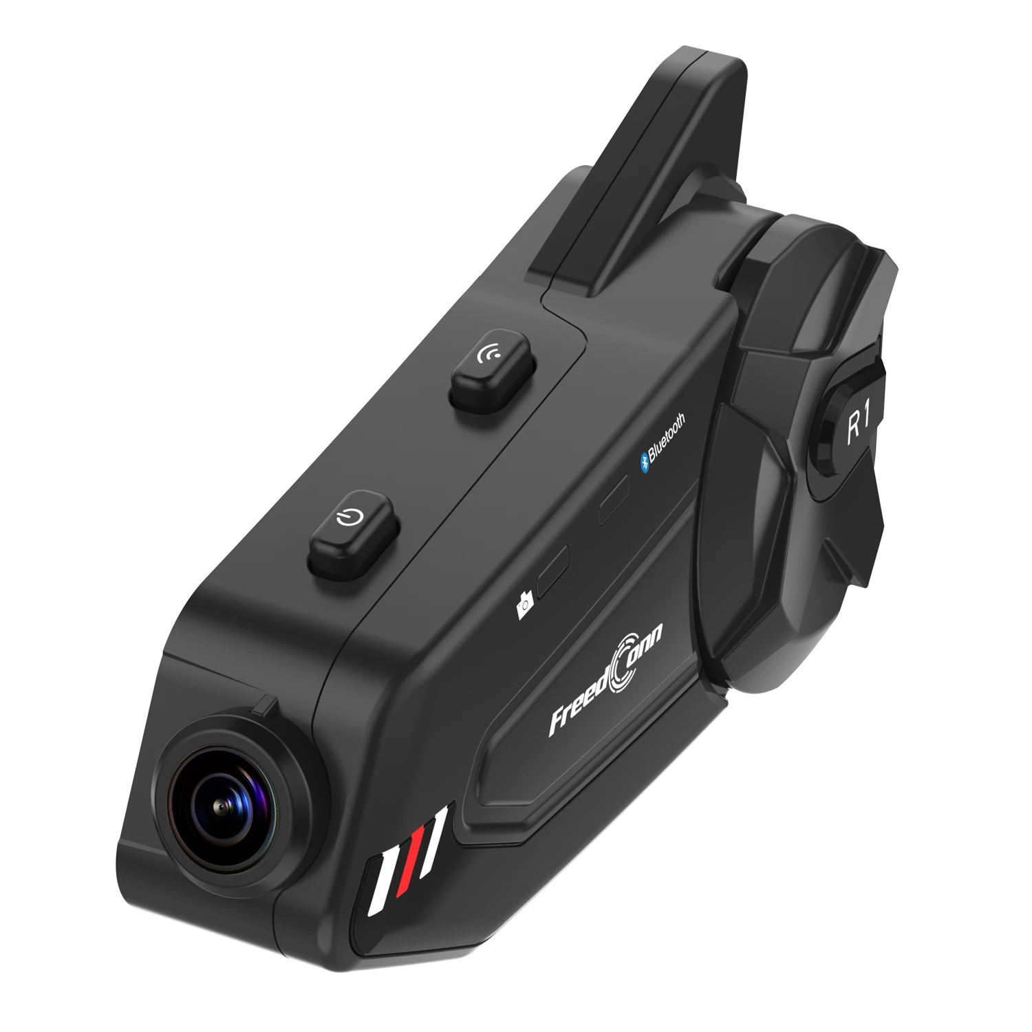 Freedconn video recorder 1080P motorcycle communications headset helmet intercom with camera