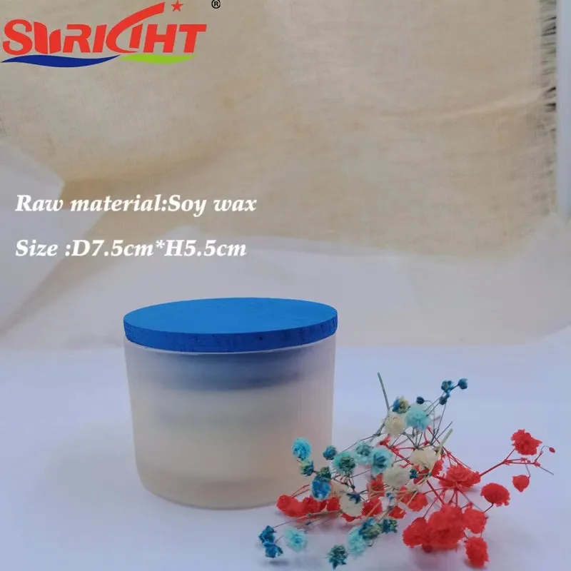 New Trend Manufacturer  Spa Wedding Coffee Handmade Soy Wax Glass Jar candle