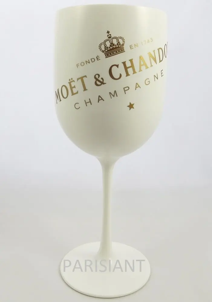Custom Acrylic AS Plastic Champagne Flute Wedding Plastic Champagne Glass Plastic Goblet Glass For Party