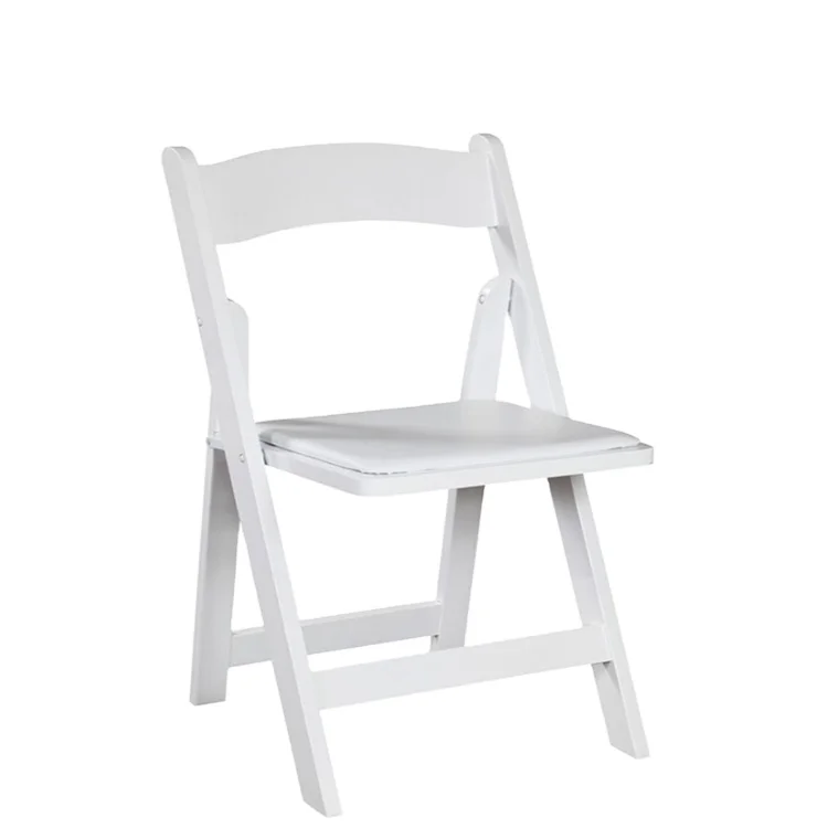 Свадебное складное кресло, складное кресло из смолы, пластиковое кресло