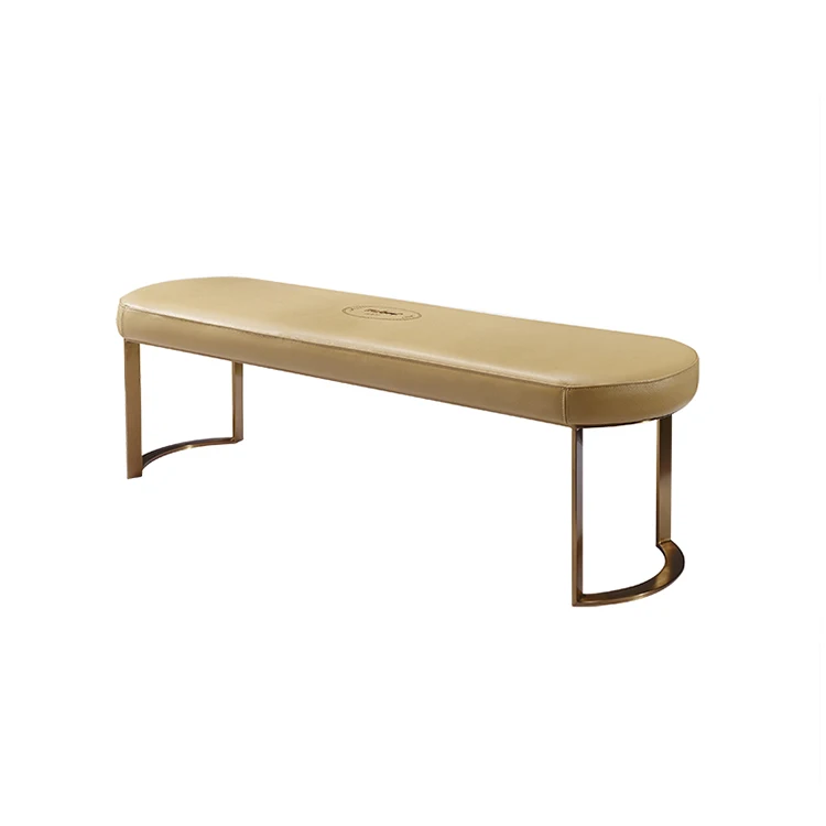 Professional Manufacturer Bedside Stool leather Bed End Stool Bedroom Home Furniture