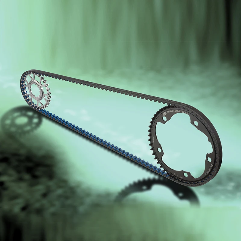 Gates CDX Carbon Fiber Belts Drive Bike Cog SMN Center Track 9-SPLINE Rear Bicycle Sprocket Freewheel