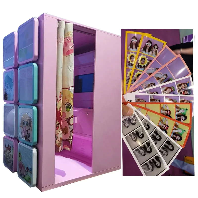 Portable Photo booth Kiosk Delux Augmented Reality Photo Booth Mirror Kiosk Machine 21.5 Inch Touch Screen Self Service Selfie P