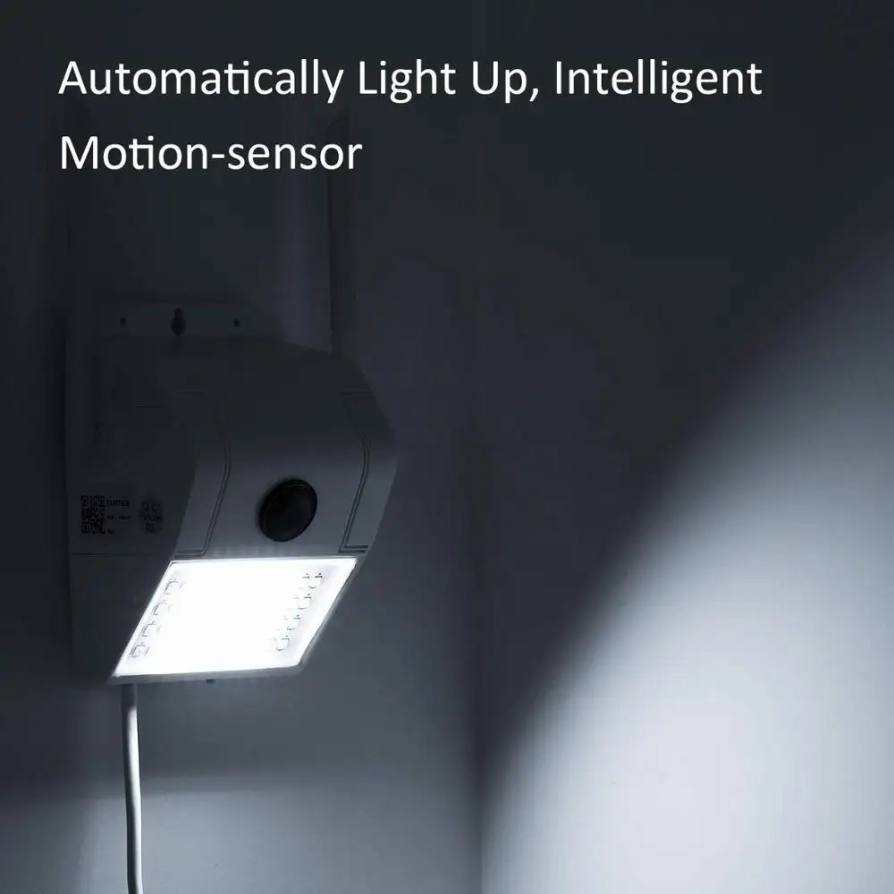 
1080P Multifunctional WIFI Wireless with PIR Motion Detection Sensor IP65 Outdoor Wall Light Webcam safety Camera 