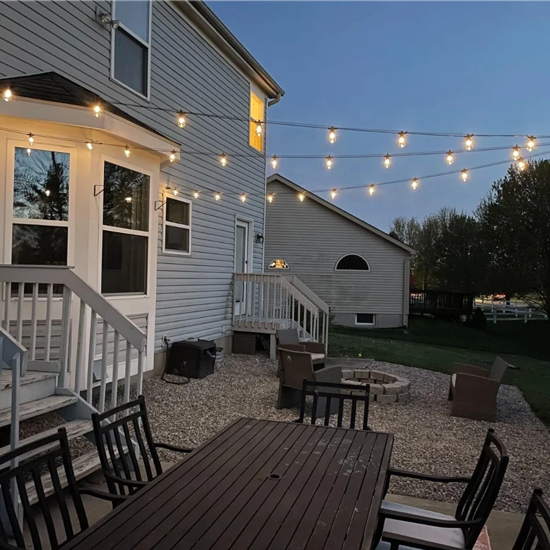 FULE Free Sample Stainless Steel Wire Rope Hanger Light Kit For Led And Bulb Hanger String Light Hanging Kit