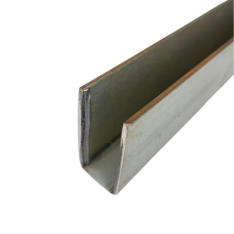 Garage Rolling Curtain Door Accessories Galvanized Guide Rail For Roller Gate