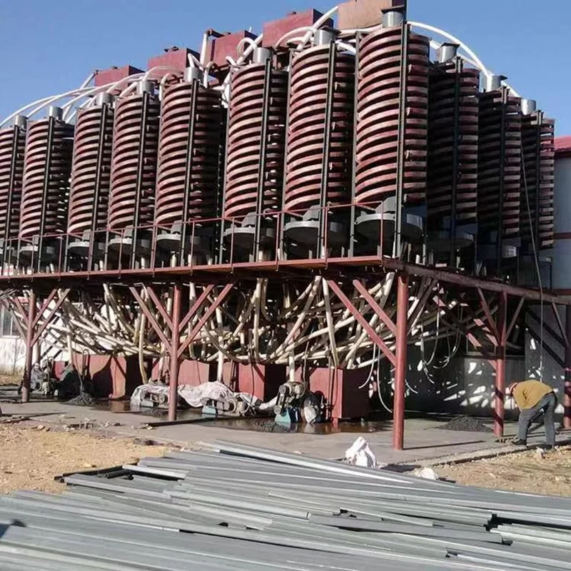 Gold Mining Plant Ore Mining Process Equipment Fiberglass Spiral Chute