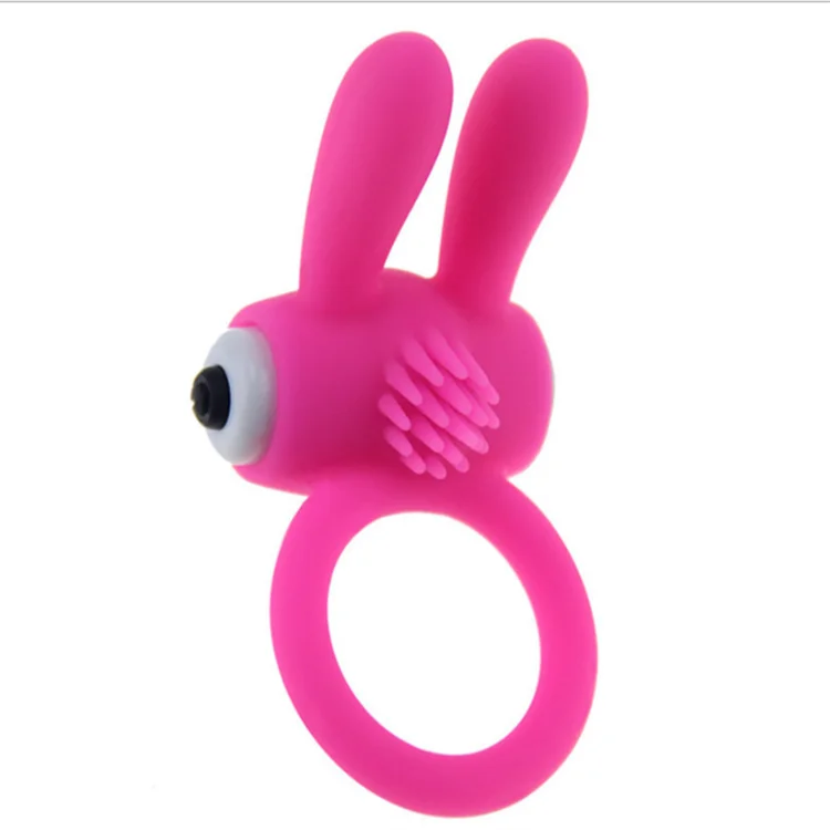 Rabbit Vibrating Cock Ring Delay Lasting Penis Rings With Clitoral Vibrator
