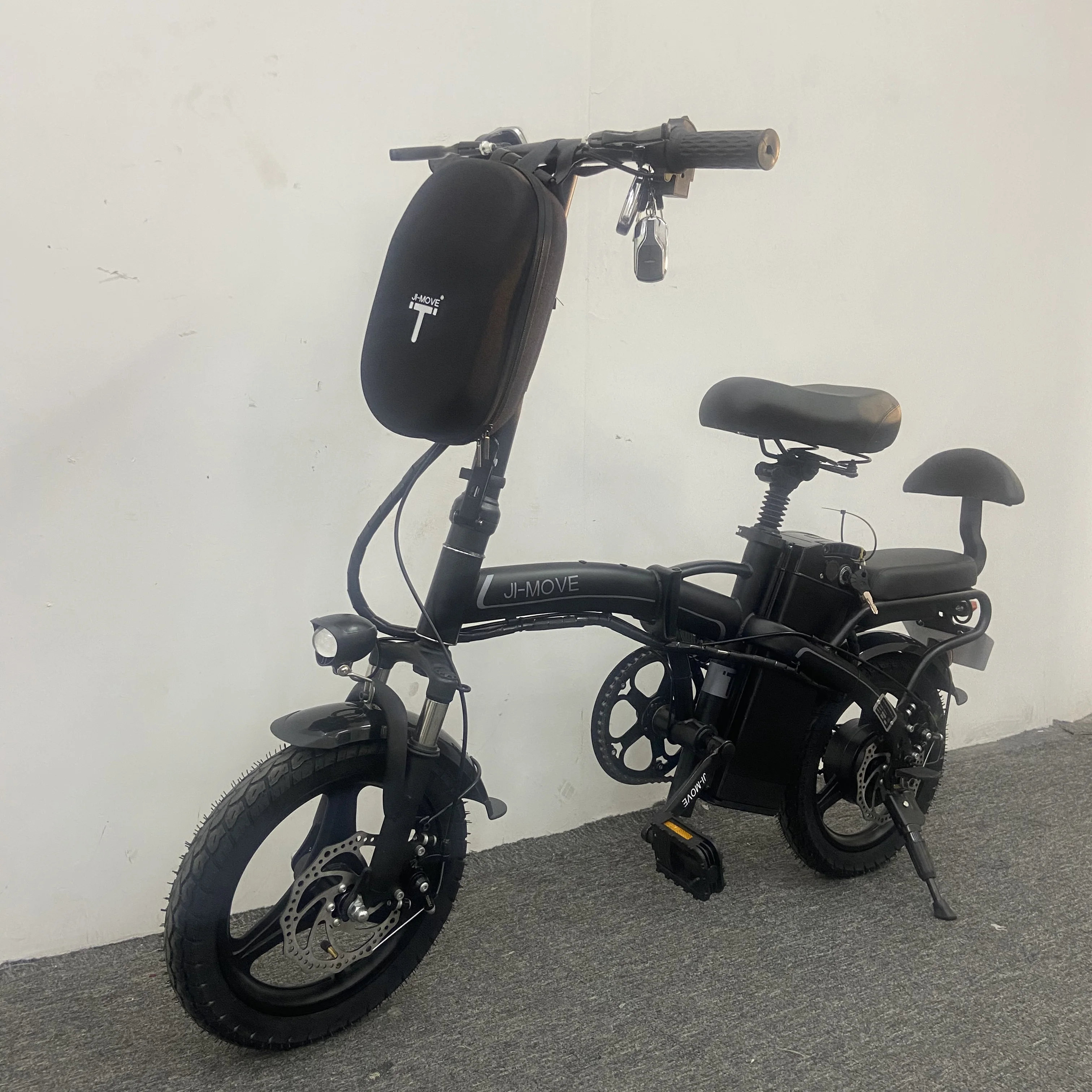 JI-MOVE China Factory14' electric bike 25ah lithium battery folding electric bike