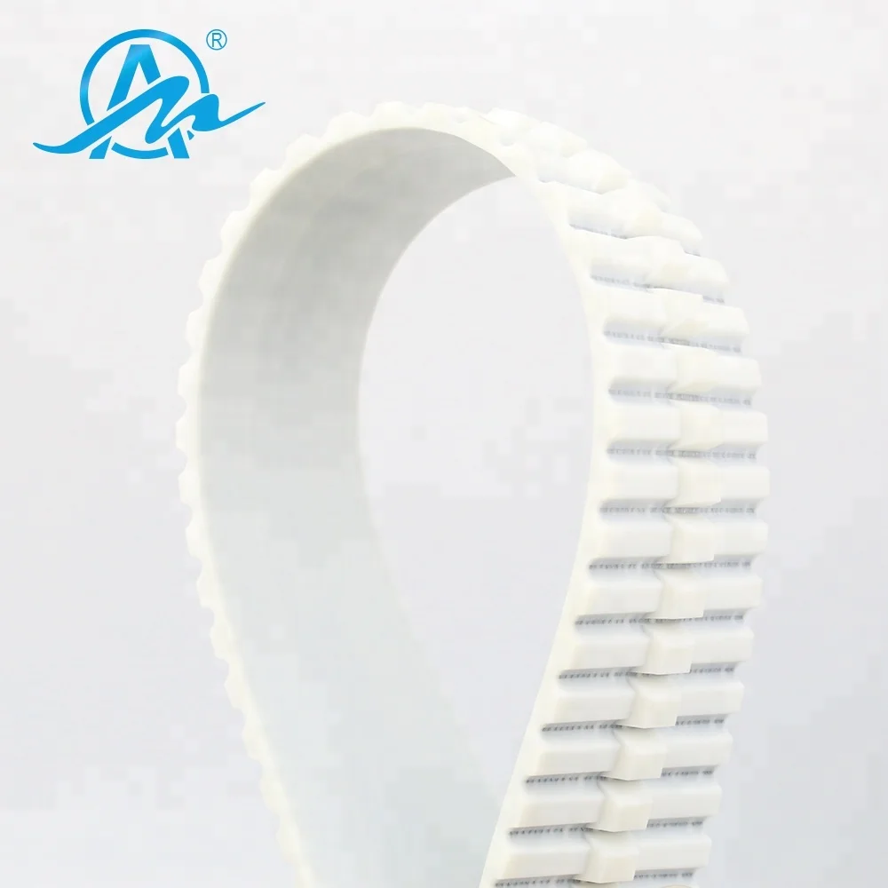 ATK10 punching hole pu open end timing belt/ industrial timing belt