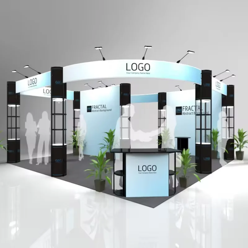 Tian Lang Exhibition Stand 20x20 Trade Show Booth Displays Stand for Fair