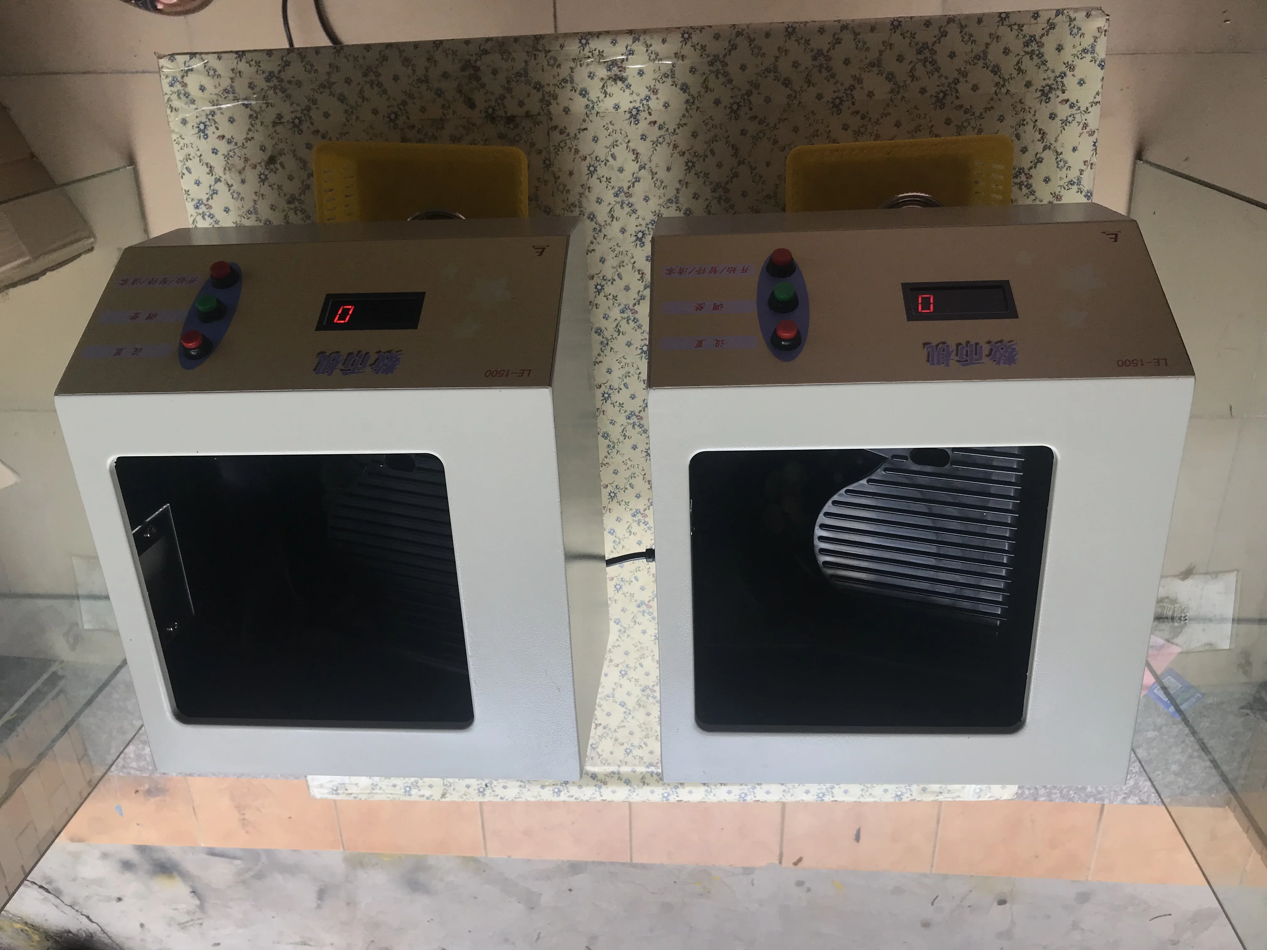 
kids park amusement center high speed LE-1500 digits display coin counter for diameter 21mm-33mm coins 