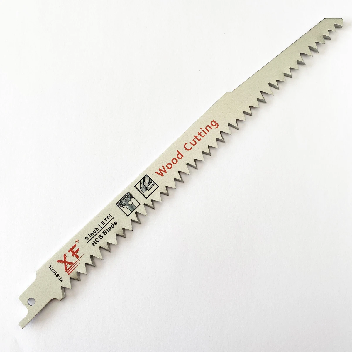 
XF-S1531L: 5TPI Ground teeth 9 inch. Reciprocating HCS Hacksaw Blades 