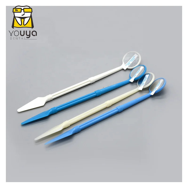 Disposable Dental Colorful Mouth Mirror Colored Anti Fog Dental Mirror, Magnifying Dental Mouth Mirrors