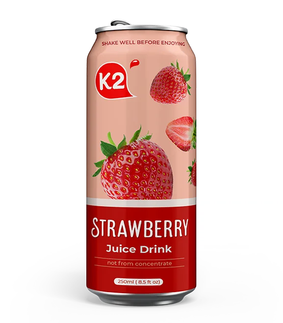 240ml Strawberry Juice not From Concentrate 100% Fresh Pure Juice OEM Service Best Price Good Flavor Fresh Squeezed