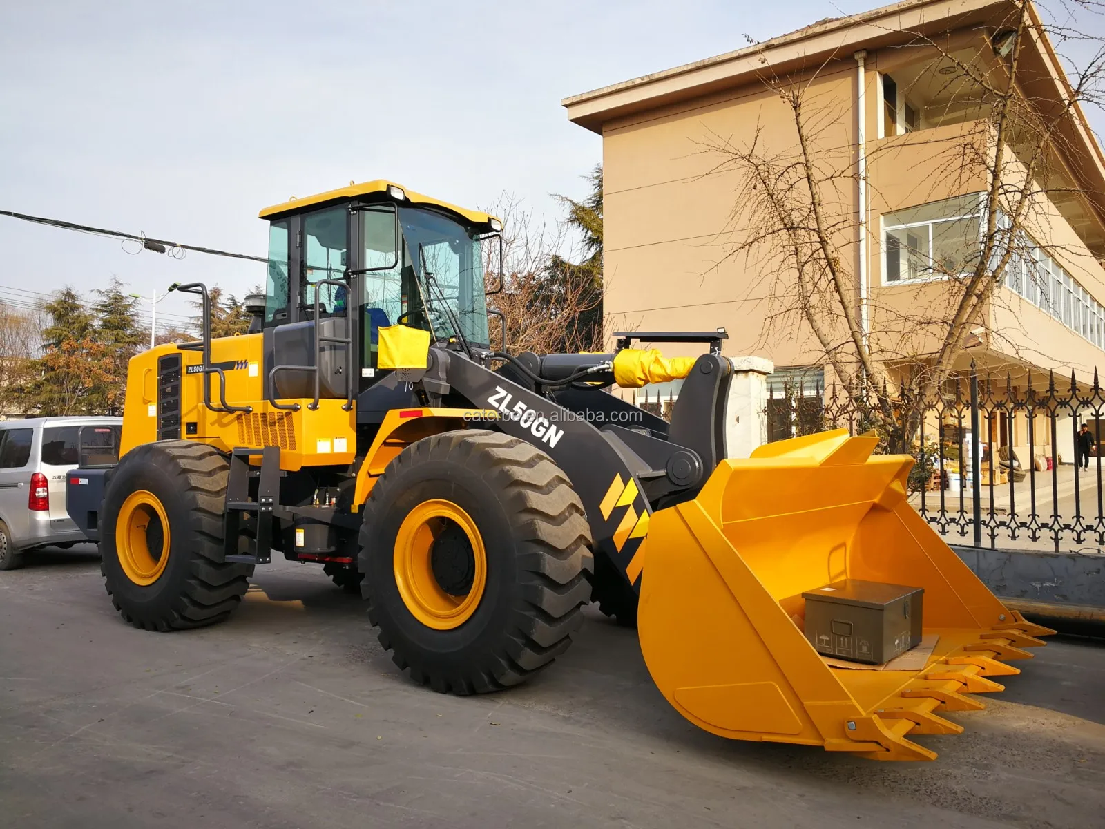 Chinese 5 Ton Wheel Loader ZL50GN Loader XC958 5T Loader with 3.0m3 Rock Bucket