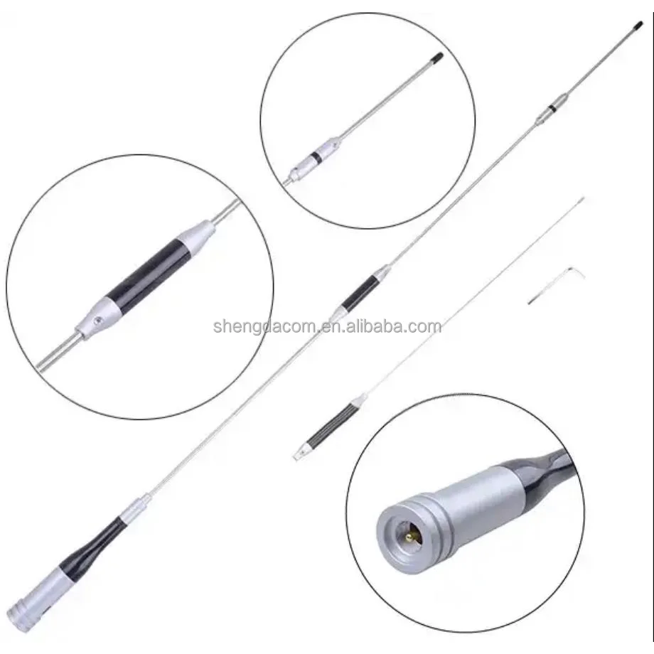 SG7900 communication antenna VHF UHF car radio antenna 144/430MHz dual band mobile antenna with PL259 connector
