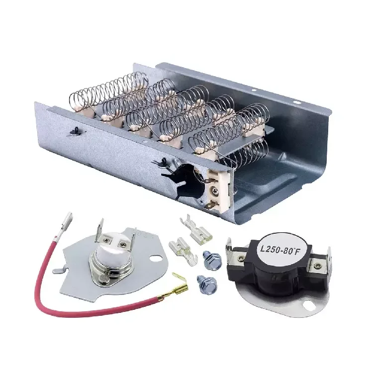 279838 & 279816 & 3392519 Dryer Heating Element and Thermal Cut-off Fuse Kit Replacement