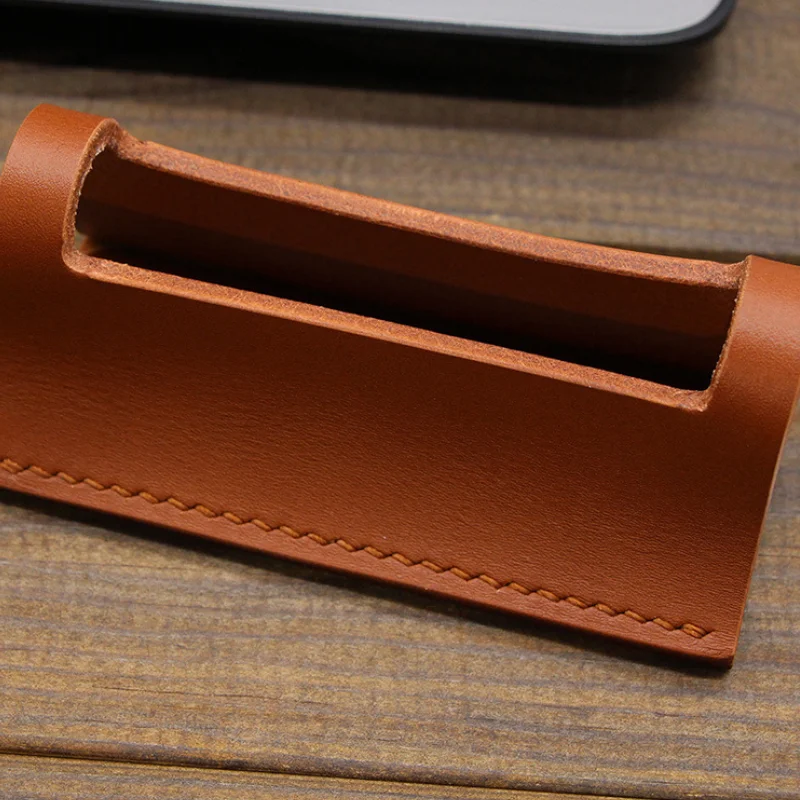 PU Leather Desk Organizer Business Card Holder and Name Card Holder