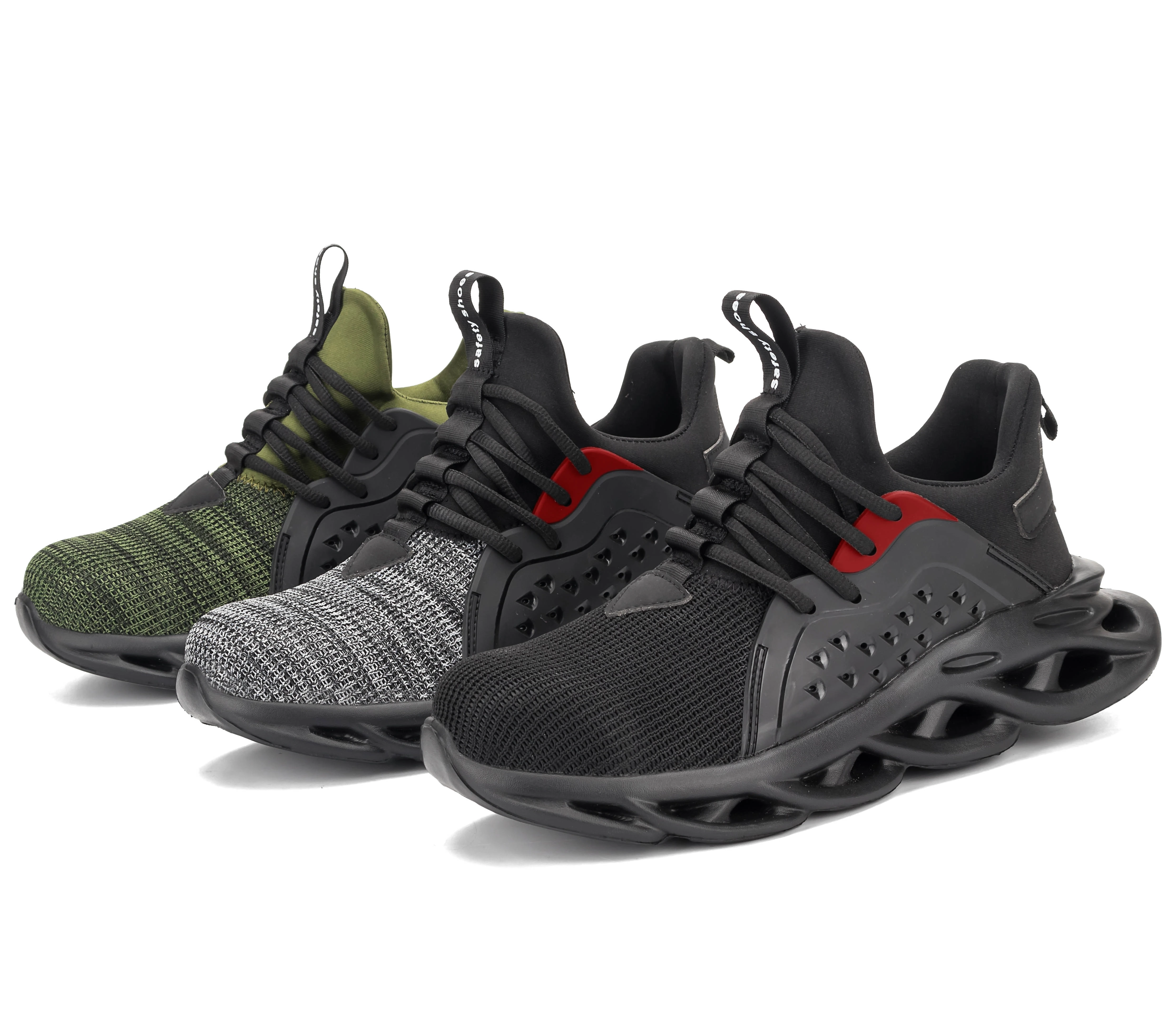 15 Years Factory Security Safety Rubber Work Boots Asphalt Sport Shoes Men Safety Zapato Industrial