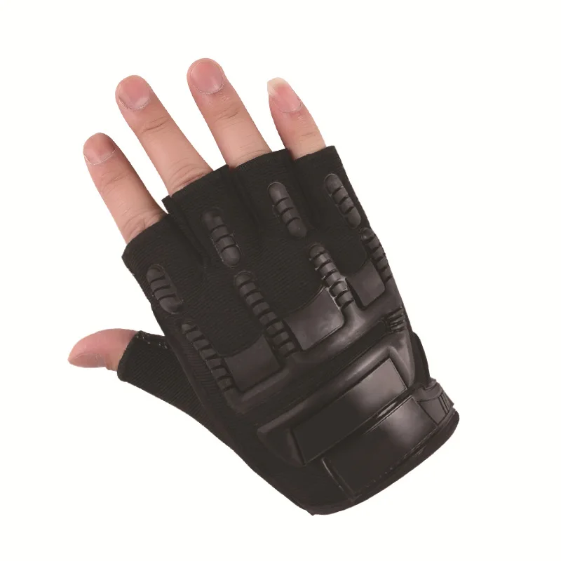 Half Finger Breathable Training Motorcycle Field CS Tactical Gloves