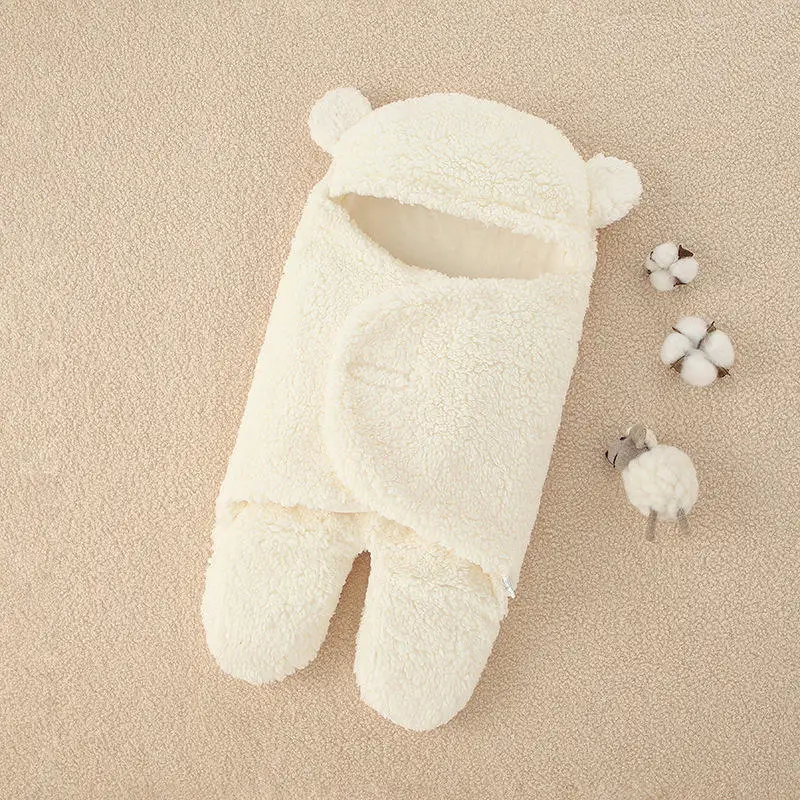 baby textile Hot sales newborn swaddle wrap organic cotton Cute Newborn Sleeping Wrap bear baby sleeping bags Baby Products