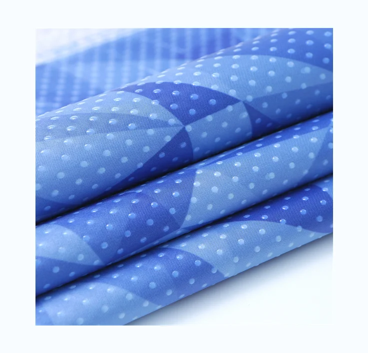 Beautiful Digital Printed 190T Polyester Taffeta With PVC Coated Waterproof Fabric For Pet Gel Pad