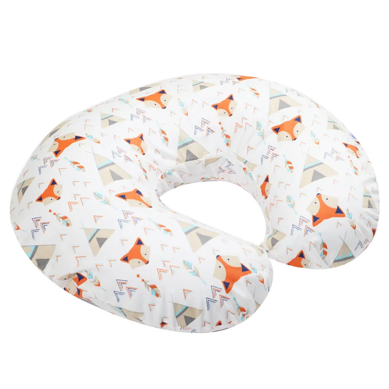Nursing Pillow cover for Breastfeeding Baby Positioner Protective Baby Nursing Pillow with Extra Large Baby Head Support