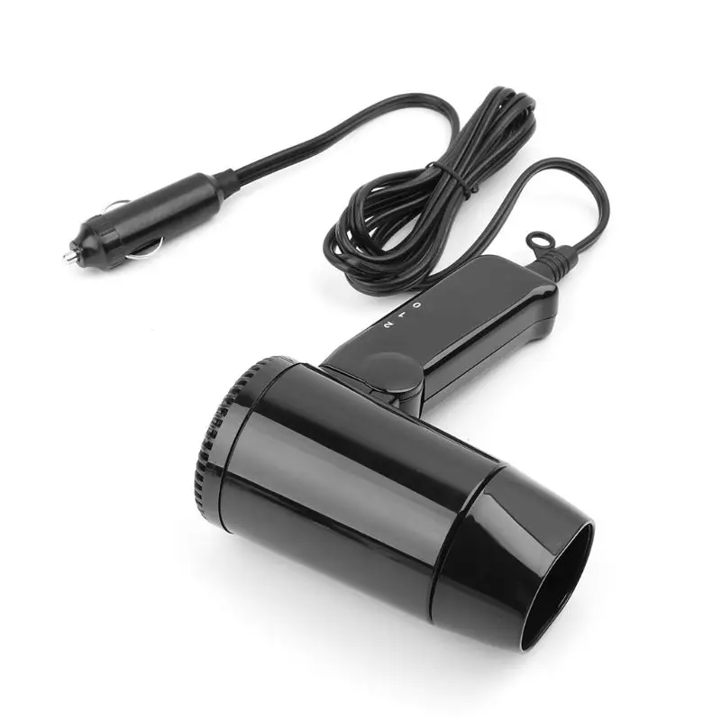 Professional Portable Hot & Cold Folding Blower Window Defroster 12V Car-styling Hair Dryer